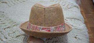 Sombrero de rafia para niñas (2-6 años)