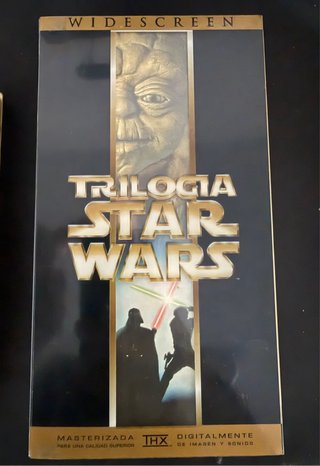 Trilogía Star Wars VHS (3 cintas)