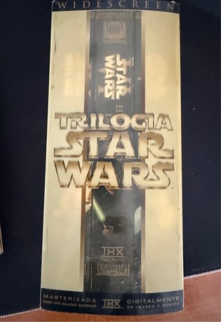 Trilogía Star Wars VHS (3 cintas)