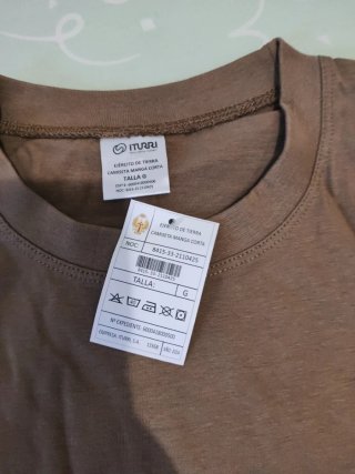 3 Camisetas Beige Tipo Militar