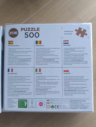 Lote 2 Puzzles 500 Piezas ZOE