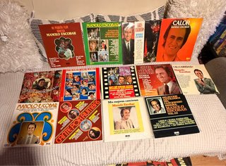 Lote de 12 Vinilos Manolo Escobar