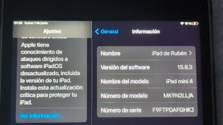 Apple iPad mini 4 128GB Gris Espacial