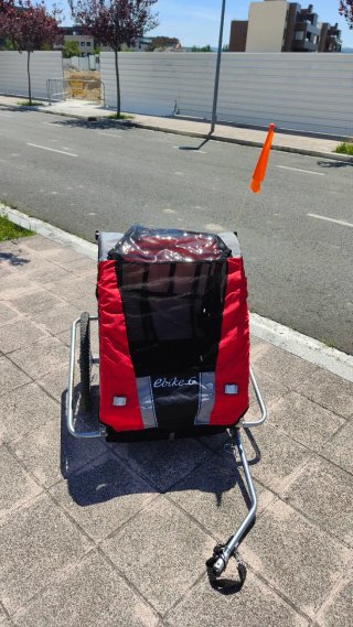 Carro para niño para bici