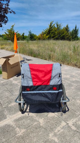 Carro para niño para bici