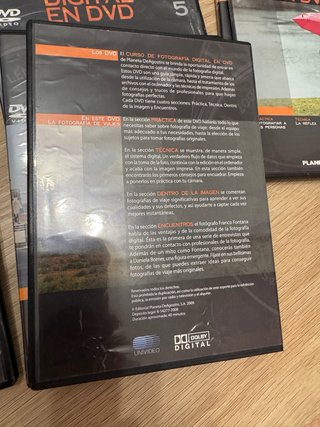 Curso Fotografía Digital DVD Planeta DeAgostini