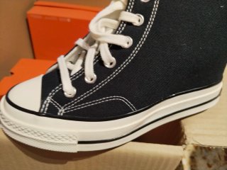 Converse All Star Nere Chuck 70 Wedge Hi 38