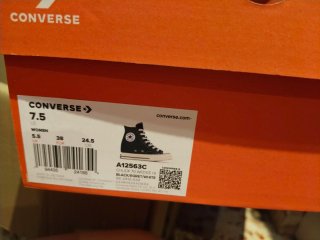 Converse All Star Nere Chuck 70 Wedge Hi 38