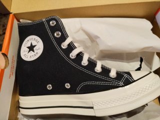 Converse All Star Nere Chuck 70 Wedge Hi 38