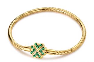 Conjunto Vida con Joyas Trébol Esmeralda es pandor