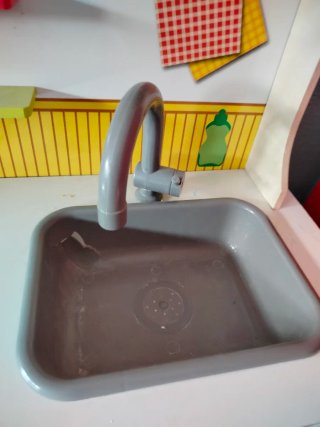 Cocina infantil de madera
