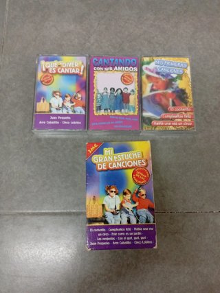 Lote 15 Cintas Casete Infantiles Canciones Cuentos