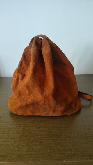 Bolso Saco Zara Ante Marrón