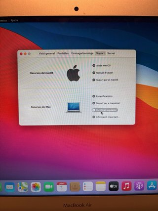 MacBook Air 13" 256GB SSD Intel i5 + 2 caricatori