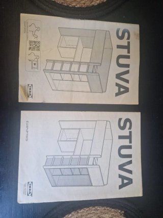Litera blanca con escritorio y armario