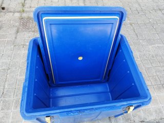 Contenedor Isotermo 85L Azul