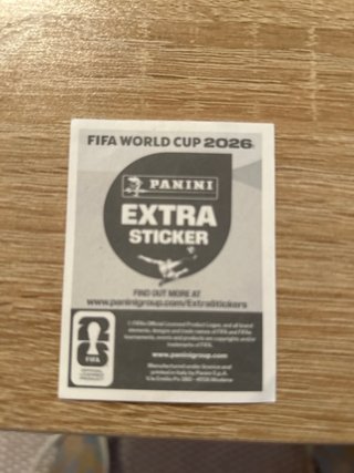 Cromo Mbappé Panini Extra Sticker Bronce