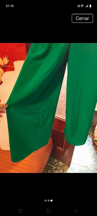 Monos verde talla XS