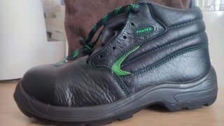 Botas de trabajo Panter negras y verdes