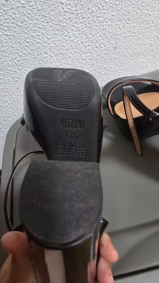 Sandalias Vizzano Tacón Negro Talla 37