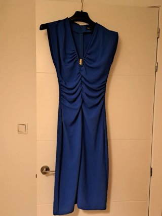 Vestido Zara Azul Talla XS