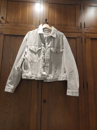 Chaqueta vaquera gris