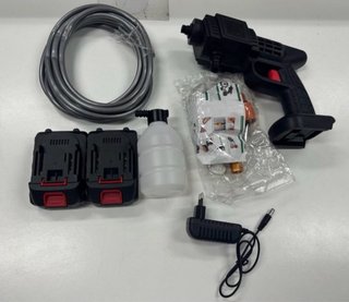 Pistola Lavado Inalámbrica + Accesorios A ESTRENAR