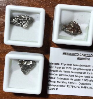 Lote Meteoritos Campo del Cielo + Regalo