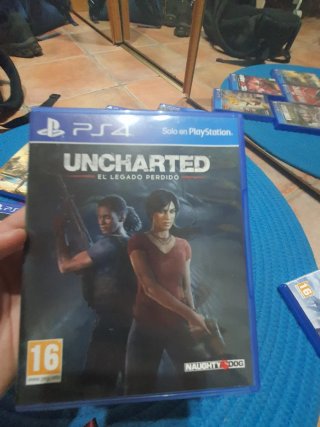 Lote Juegos PS4: NBA 2K17, Uncharted, Spider-Man,