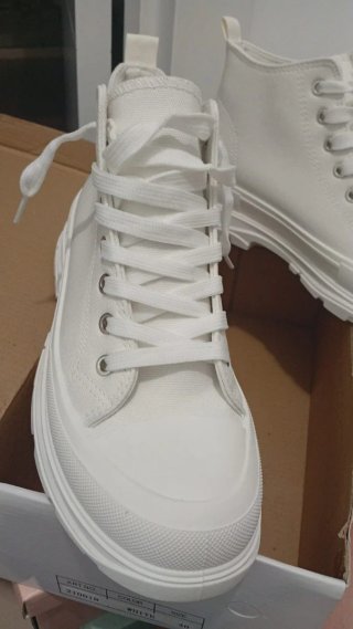 Zapatillas blancas mujer