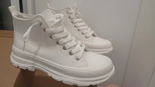 Zapatillas blancas mujer