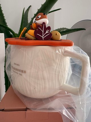 Taza Starbucks Ardilla Colección Otoño