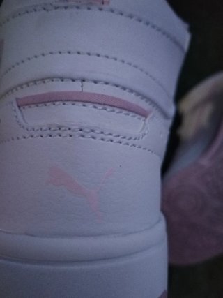Zapatillas Puma Blancas y Rosas Talla 37