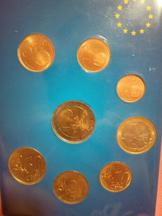 Mónaco 2001 1 céntimo a 2 euros € Serie SC