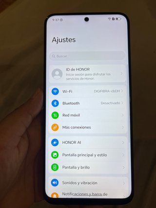 Se vende movil marca Honor 90 lite con cargador