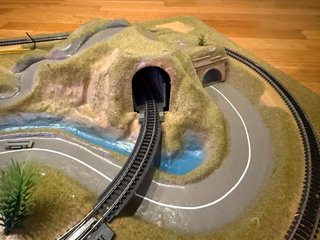 Maqueta Tren Escala N, DIORAMA