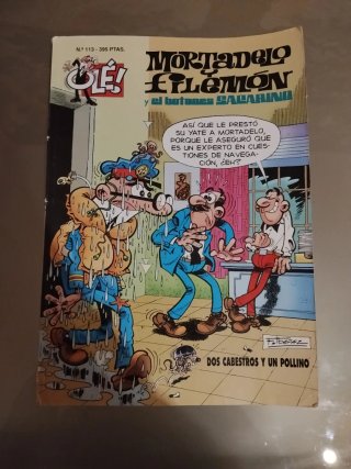 Mortadelo y Filemon cómics Olé lote 3 ediciones B