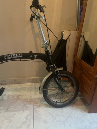 Bicicleta plegable 16' ALUMINIUM