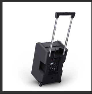 Altavoz LD Systems Negro con Ruedas