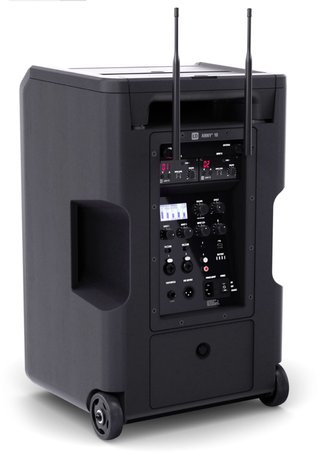 Altavoz LD Systems Negro con Ruedas