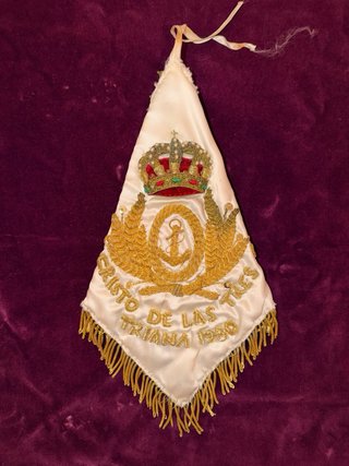 Banderín miniatura Banda Tres Caídas Triana