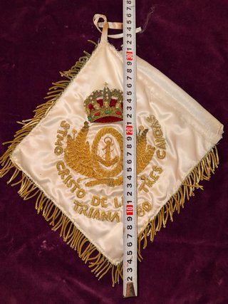 Banderín miniatura Banda Tres Caídas Triana