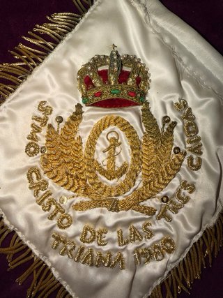 Banderín miniatura Banda Tres Caídas Triana