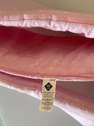 Protector Cuna Tex Baby Rosa Claro