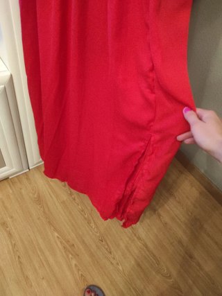 Vestido rojo para eventos
