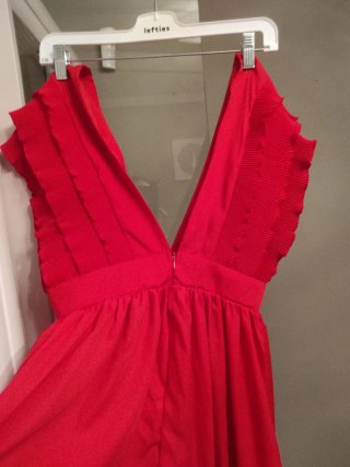 Vestido rojo para eventos