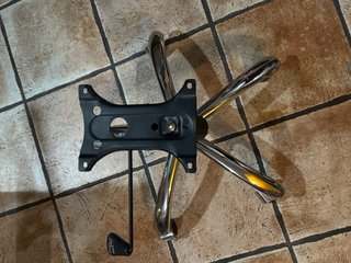 Base giratoria para silla de oficina con ruedas