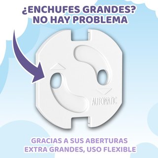 25 Protectores Enchufes Niños WunderHippo