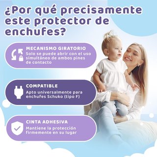 25 Protectores Enchufes Niños WunderHippo
