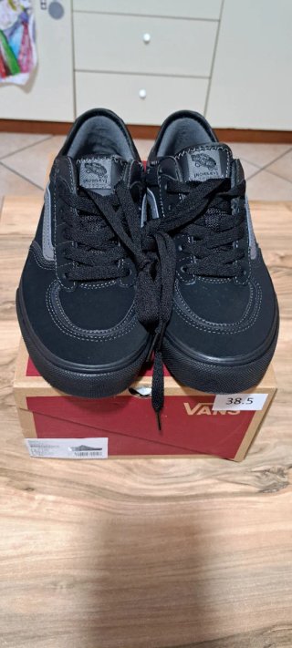 Scarpe Vans Junior Nere/Grigie